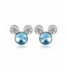 IUHA Colorful Earrings Swarovski Birthstone