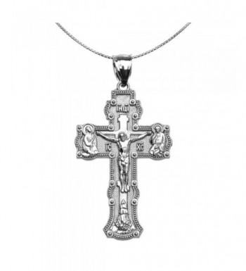 Elegant Russian Orthodox Necklace Sterling