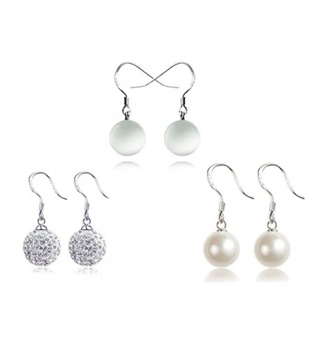 Injoy Jewelry Crystal Synthetic Earrings