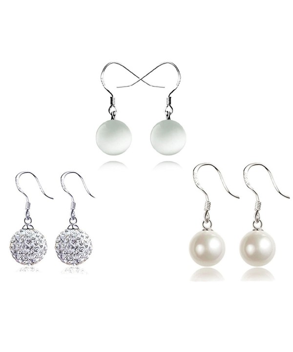 Injoy Jewelry Crystal Synthetic Earrings