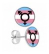 Body Candy Stainless Transgender Earrings