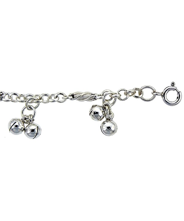 Sterling Silver Anklet Bells fits