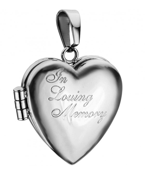 Engraved Loving Memory Stainless Polished