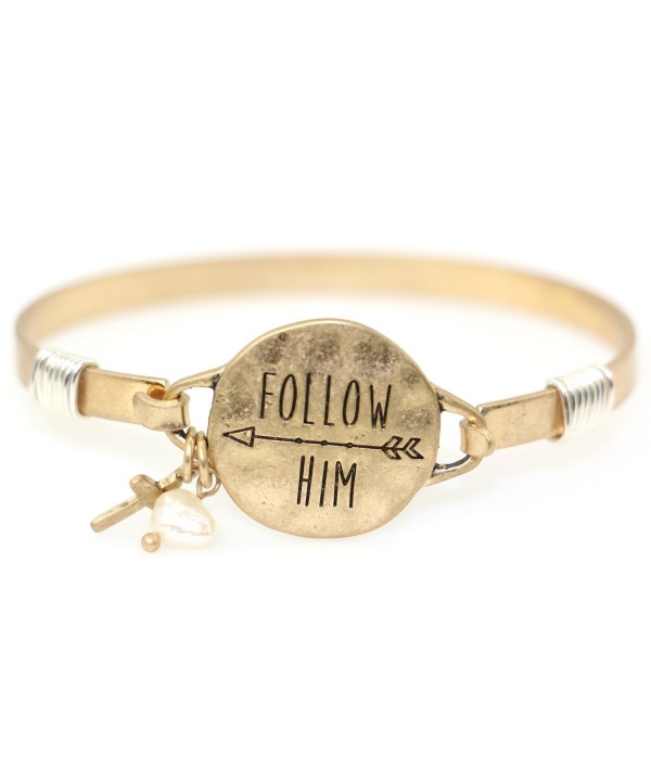 Follow Christian Bangle Bracelet Design