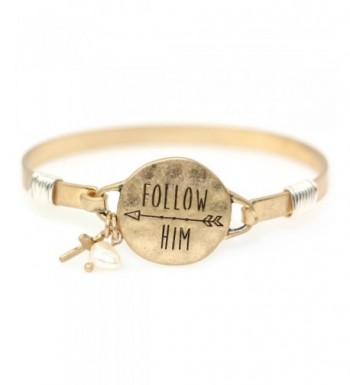 Follow Christian Bangle Bracelet Design