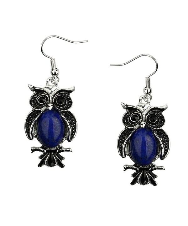 Liavys Owl Fashionable Earrings Lazuli
