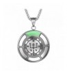 Archangel Raphael Medallion Simulated Necklace