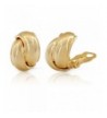 JanKuo Jewelry Shining Polished Earrings