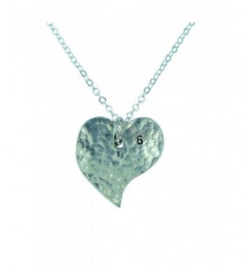 6th Year Anniversary Heart Necklace