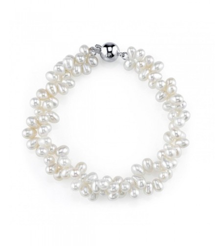 Shaped Freshwater Cultured Pearl Bracelet