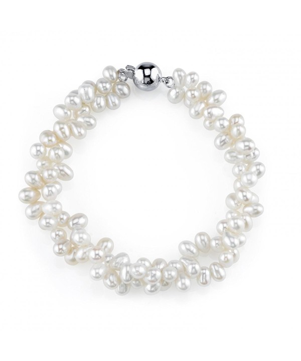 Shaped Freshwater Cultured Pearl Bracelet