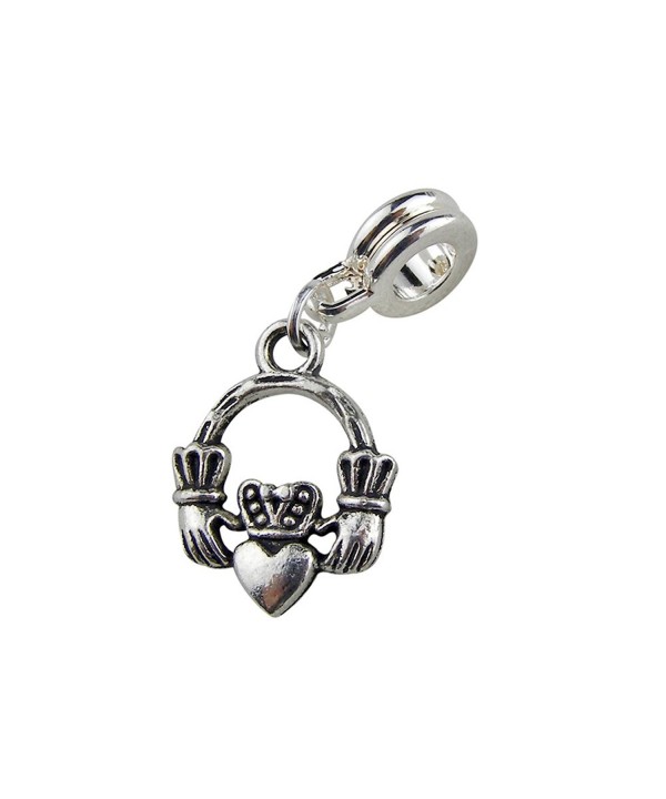 UniqueBeadsAndGifts M1045 Universal Claddagh Charm