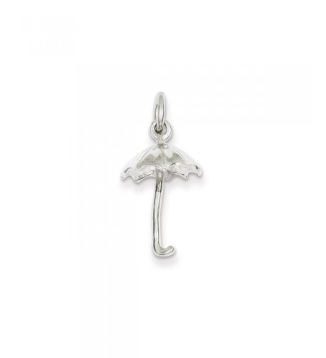 Sterling Silver Umbrella Charm 12mm