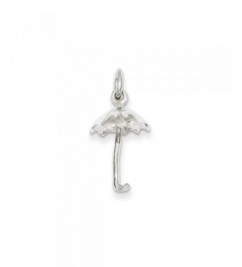 Sterling Silver Umbrella Charm 12mm