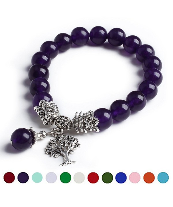 February Amethyst Birthstone Bracelet Bracelets