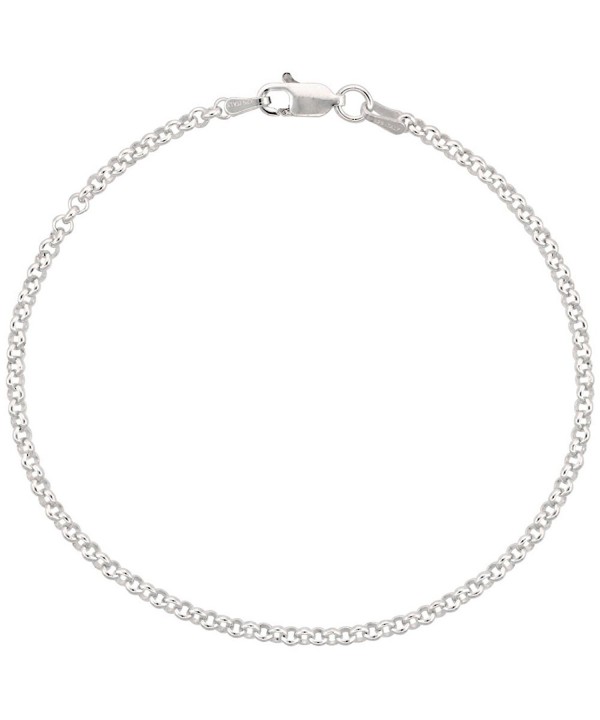 Sterling Silver Italian Necklace Nickel