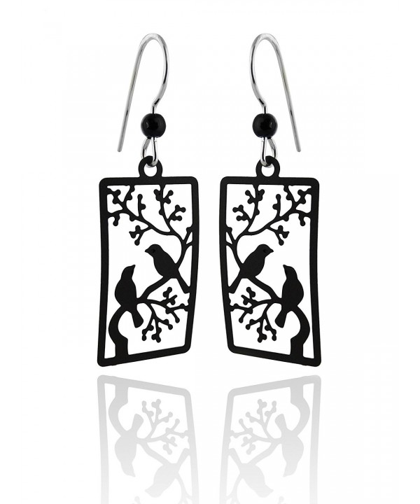 Sienna Painted Earrings Sterling Silver