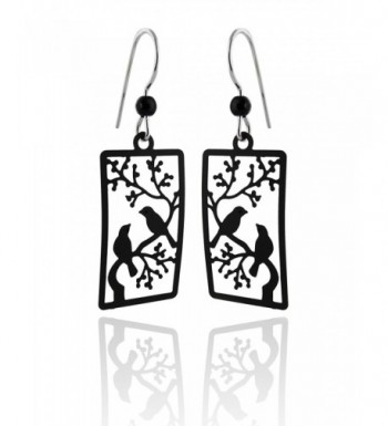 Sienna Painted Earrings Sterling Silver