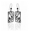 Sienna Painted Earrings Sterling Silver