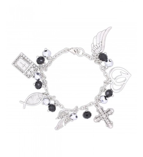 Roman Inspirational Religious Charm Bracelet