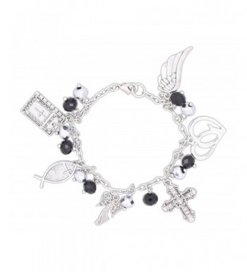 Roman Inspirational Religious Charm Bracelet