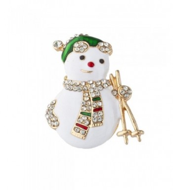 Lux Accessories Christmas Holiday Snowman