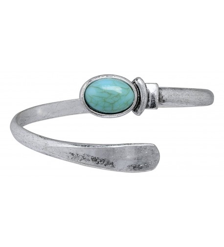 Rain Diameter Silver plated Turquoise Bracelet