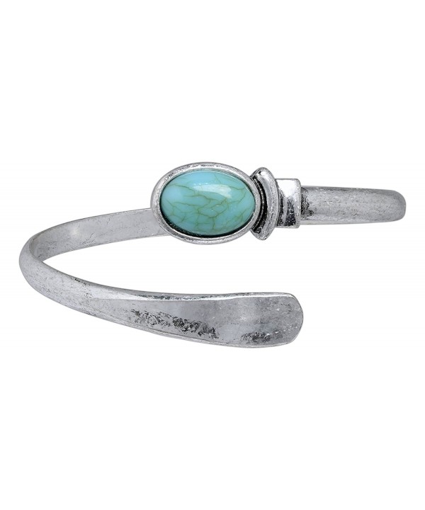 Rain Diameter Silver plated Turquoise Bracelet