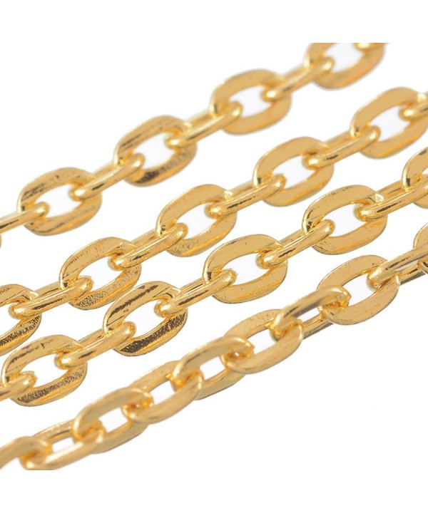 Souarts Gold Color Cable Chain