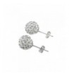 Surker Sterling Silver Crystal Earrings