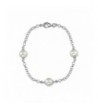 White Freshwater Cultured Pearl Bracelet
