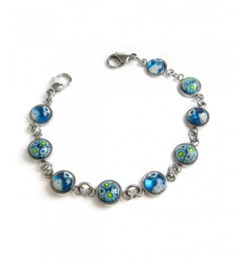 MyIDDr Interchangeable Medical Bracelet Millefiori