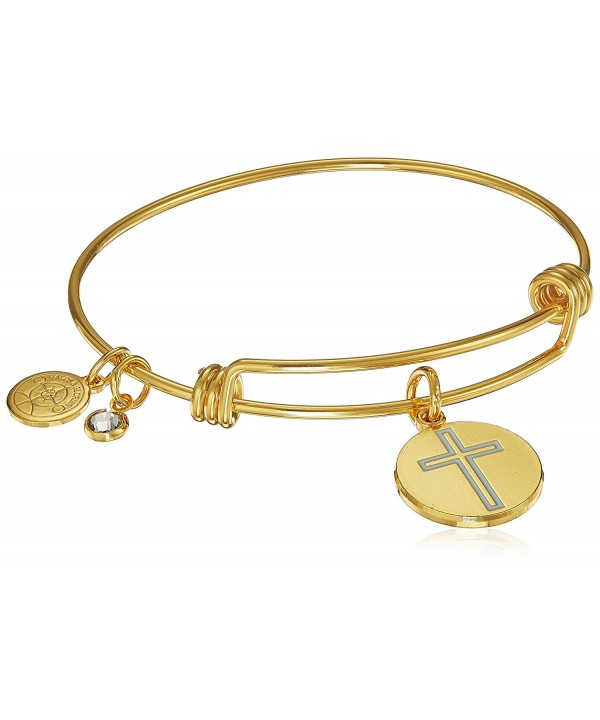 Halos Glories Cross Bangle Bracelet