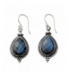 NOVICA Labradorite Sterling Earrings Romantic