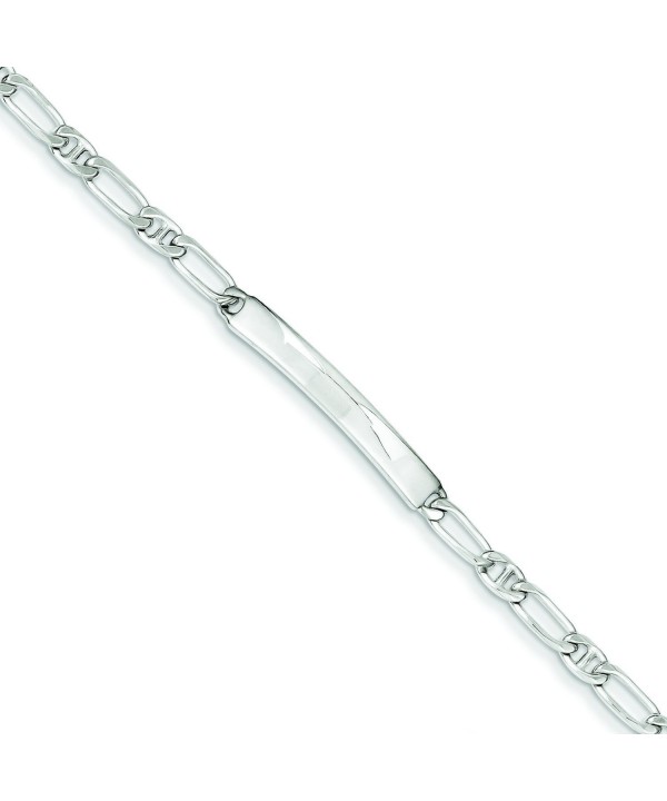 Sterling Silver Polished Engravable Bracelet