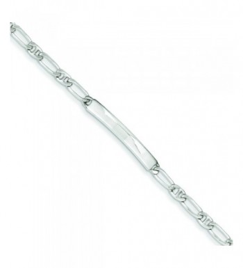 Sterling Silver Polished Engravable Bracelet