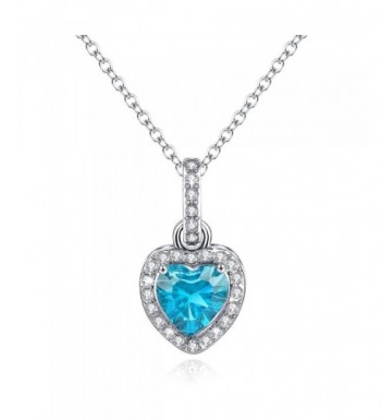 Simulated Aquamarine Birthstone Girlfriend Anniversary