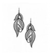 Filigree Design Delicate Dangle Earrings