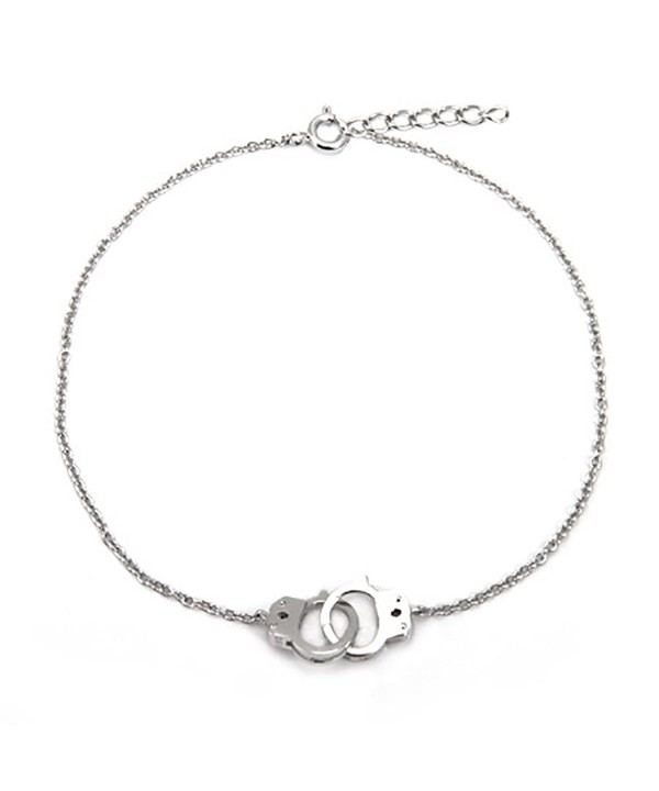 Sterling Silver Handcuff Bracelet Adjustable