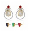 Swasti Jewels American Interchangable Earrings