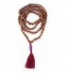 Rudraksha Amethyst Pendant Prayer Bead