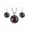 Necklace Avengers Superhero Earrings Presents