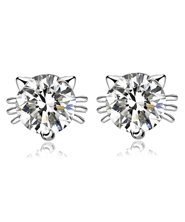 CISHOP Sterling Silver Zirconia Earrings