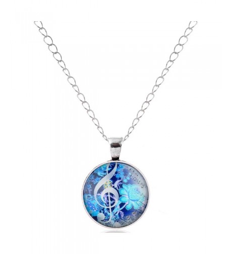 Fluorescent Flowers Musical Necklace 01003520 2