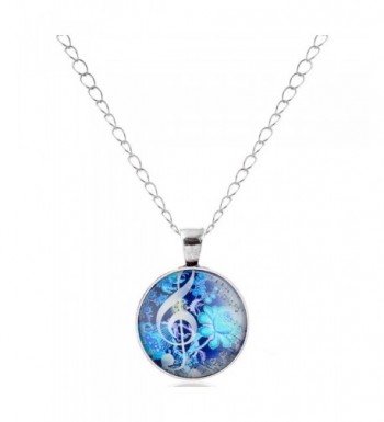 Fluorescent Flowers Musical Necklace 01003520 2