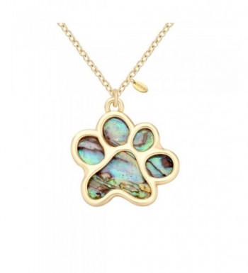 SENFAI Abalone Pendant Necklace Souvenir