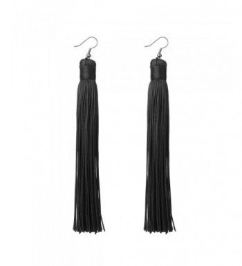 MELUOGE Womens Knotted Tassel Earrings