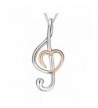 Apotie Sterling musical necklace girlfriend