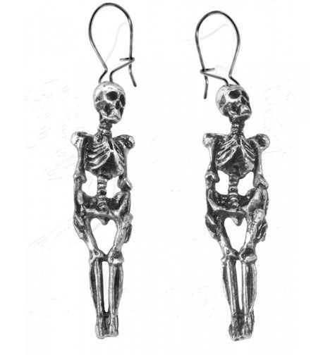 Skeleton Earrings Alchemy Gothic England