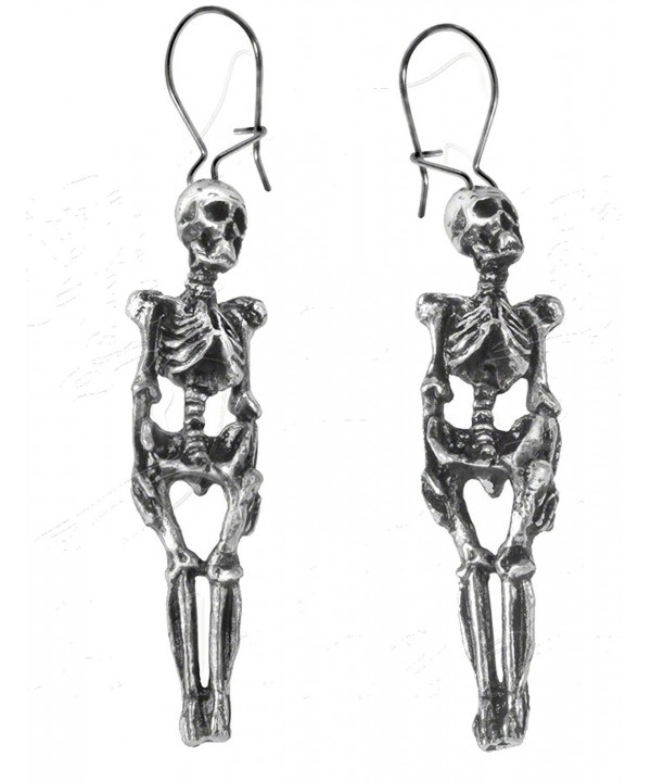 Skeleton Earrings Alchemy Gothic England